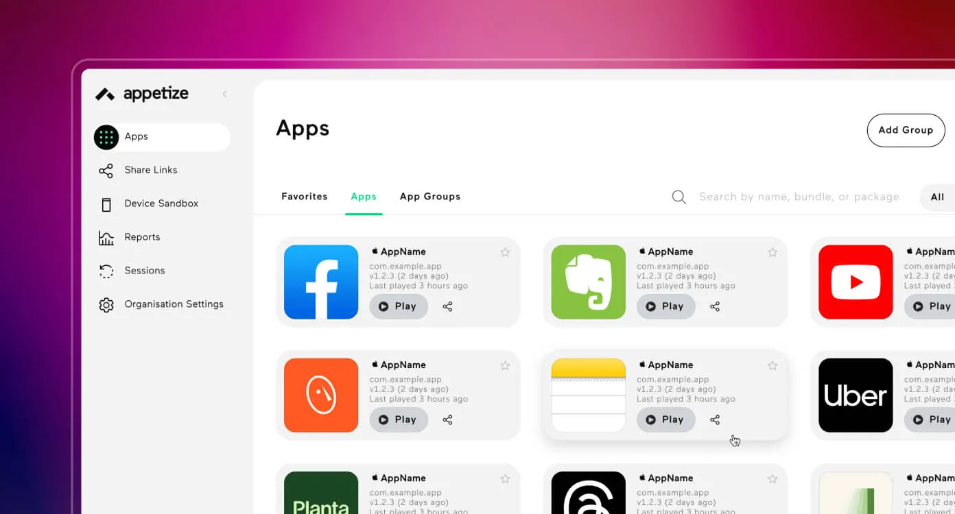 New App Dashboard: Streamlined to find the right apps faster